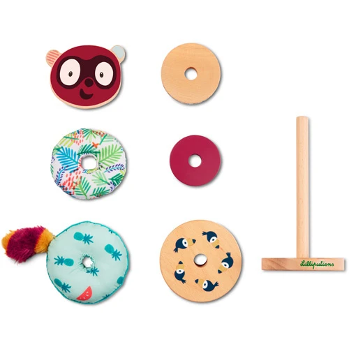 Lilliputiens Stapelpiramide Georges 4 Lilliputiens Stapelpiramide Georges - Afbeelding 4