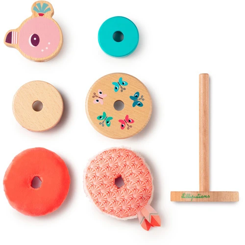 Lilliputiens Stapelpiramide Anaïs 2 Lilliputiens Stapelpiramide Anaïs - Afbeelding 2