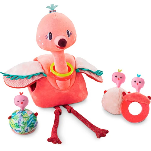 Lilliputiens Knuffel Flamingo Anaïs En Haar Baby's 1 Lilliputiens Knuffel Flamingo Anaïs En Haar Baby's