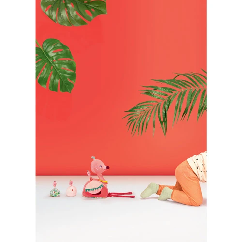 Lilliputiens Knuffel Flamingo Anaïs En Haar Baby's 7 Lilliputiens Knuffel Flamingo Anaïs En Haar Baby's - Afbeelding 7