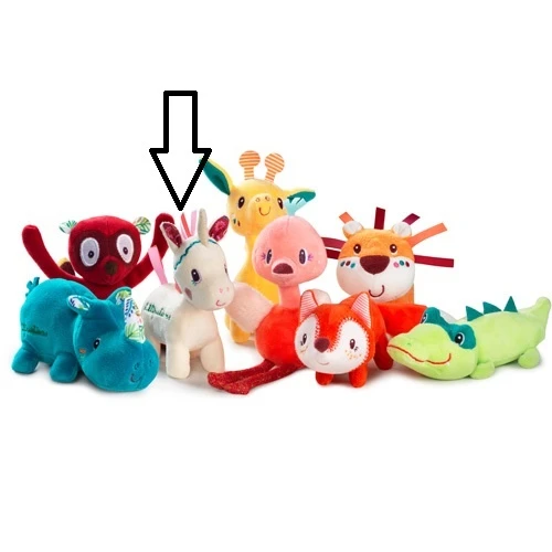 Lilliputiens Knuffel Louïse Eenhoorn Minifiguur 2 Lilliputiens Knuffel Louïse Eenhoorn Minifiguur - Afbeelding 2