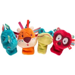 Lilliputiens Vingerpop Jungle Set 4-delig