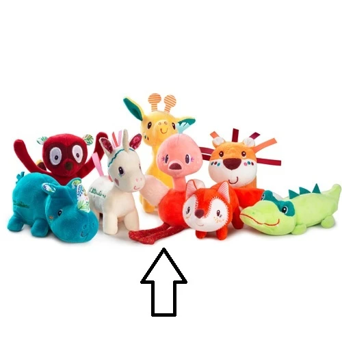 Lilliputiens Knuffel Flamingo Anaïs Minifiguur 2 Lilliputiens Knuffel Flamingo Anaïs Minifiguur - Afbeelding 2