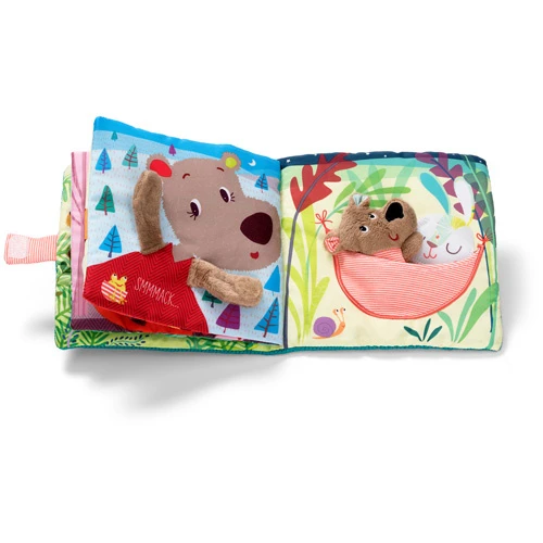 Lilliputiens Voelboek Knuffels Van César 2 Lilliputiens Voelboek Knuffels Van César - Afbeelding 2