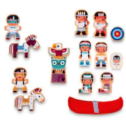 Lilliputiens Speelset Wigwam En Indianen -Lilliputiens image 81